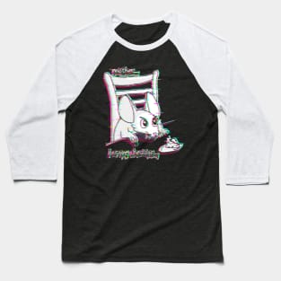 Mother, I Crave Cheddar (Glitched Version) Baseball T-Shirt